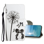Custodia in pelle con motivo a disegno colorato, For Xiaomi Redmi Note 11 4G