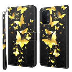 Custodia per cellulare in pelle flip modello pittura 3D, For OPPO A54 5G / A74 5G, For OPPO A74 4G