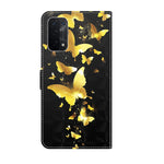 Custodia per cellulare in pelle flip modello pittura 3D, For OPPO A54 5G / A74 5G, For OPPO A74 4G