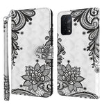 Custodia per cellulare in pelle flip modello pittura 3D, For OPPO A54 5G / A74 5G, For OPPO A74 4G