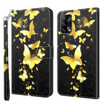 Custodia per cellulare in pelle flip modello pittura 3D, For OPPO A54 5G / A74 5G, For OPPO A74 4G