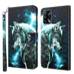 Custodia per cellulare in pelle flip modello pittura 3D, For OPPO A54 5G / A74 5G, For OPPO A74 4G