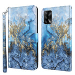 Custodia per cellulare in pelle flip modello pittura 3D, For OPPO A54 5G / A74 5G, For OPPO A74 4G