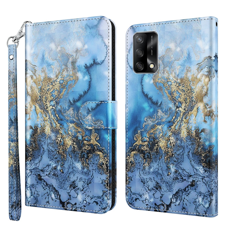 Custodia per cellulare in pelle flip modello pittura 3D, For OPPO A54 5G / A74 5G, For OPPO A74 4G