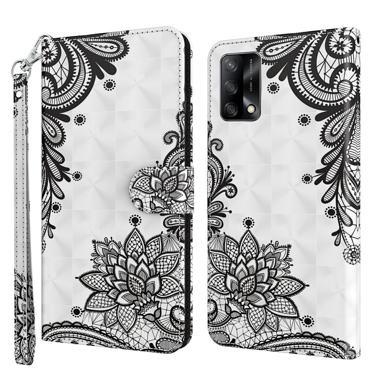 Custodia per cellulare in pelle flip modello pittura 3D, For OPPO A54 5G / A74 5G, For OPPO A74 4G