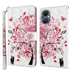 Custodia per cellulare in pelle flip modello pittura 3D, For OPPO A94 5G / A95 5G, For OnePlus Nord N20 5G / OPPO A96 5G
