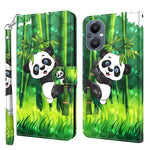 Custodia per cellulare in pelle flip modello pittura 3D, For OPPO A94 5G / A95 5G, For OnePlus Nord N20 5G / OPPO A96 5G