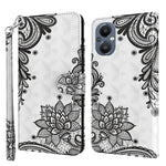 Custodia per cellulare in pelle flip modello pittura 3D, For OPPO A94 5G / A95 5G, For OnePlus Nord N20 5G / OPPO A96 5G