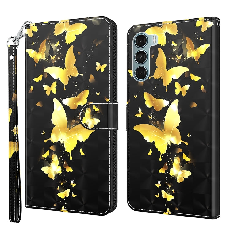 Custodia per cellulare in pelle flip modello pittura 3D, For Motorola Moto G200 5G / Edge S30, For Nokia G50