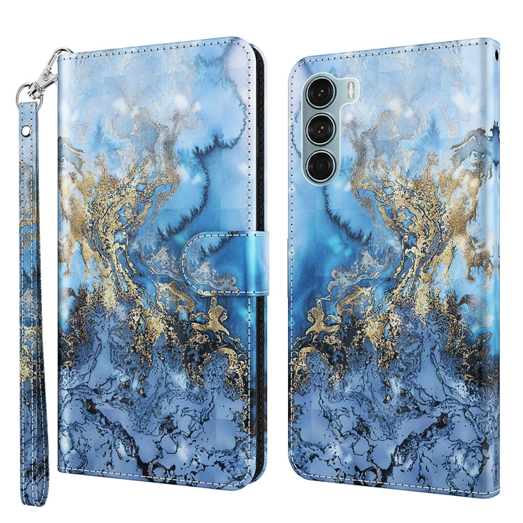 Custodia per cellulare in pelle flip modello pittura 3D, For Motorola Moto G200 5G / Edge S30, For Nokia G50