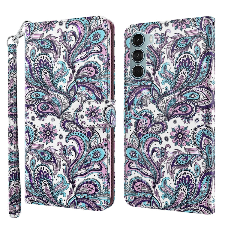 Custodia per cellulare in pelle flip modello pittura 3D, For Motorola Moto G200 5G / Edge S30, For Nokia G50