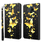 Custodia per cellulare in pelle flip modello pittura 3D, For Motorola Moto G200 5G / Edge S30, For Nokia G50