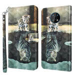 Custodia per cellulare in pelle flip modello pittura 3D, For Motorola Moto G200 5G / Edge S30, For Nokia G50