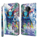 Custodia per cellulare in pelle flip modello pittura 3D, For Motorola Moto G200 5G / Edge S30, For Nokia G50