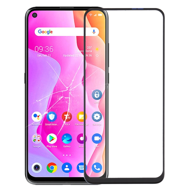 External front screen glass lens, For TCL Plex/10L/10 5G/10 5G UW, For TCL 20 SE, For TCL 20 5G/20L/20L+/20 Lite/20S, For Wiko Y81, For Wiko View4/View4 Lite, For Wiko Power U10/Power U20/Power U30