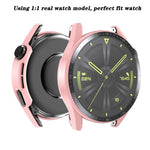 Custodia PC satinato con vetro temperato per Huawei Watch GT 3