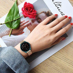 Cassa dell'orologio per PC con diamanti a fila singola, For Samsung Galaxy Watch 3 41mm, For Samsung Galaxy Watch 3 45mm