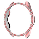 Cassa dell'orologio per PC con diamanti a fila singola, For Samsung Galaxy Watch 3 41mm, For Samsung Galaxy Watch 3 45mm