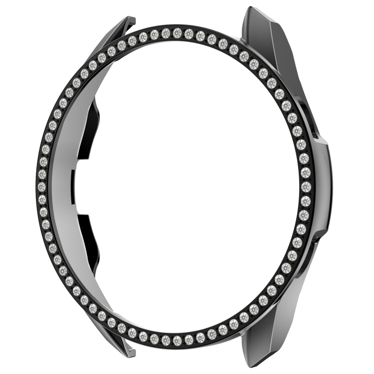 Cassa dell'orologio per PC con diamanti a fila singola, For Samsung Galaxy Watch 3 41mm, For Samsung Galaxy Watch 3 45mm