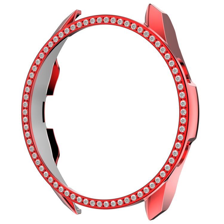 Cassa dell'orologio per PC con diamanti a fila singola, For Samsung Galaxy Watch 3 41mm, For Samsung Galaxy Watch 3 45mm