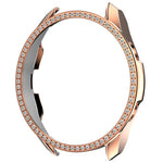 Cassa dell'orologio per PC con diamanti a fila singola, For Samsung Galaxy Watch 3 41mm, For Samsung Galaxy Watch 3 45mm