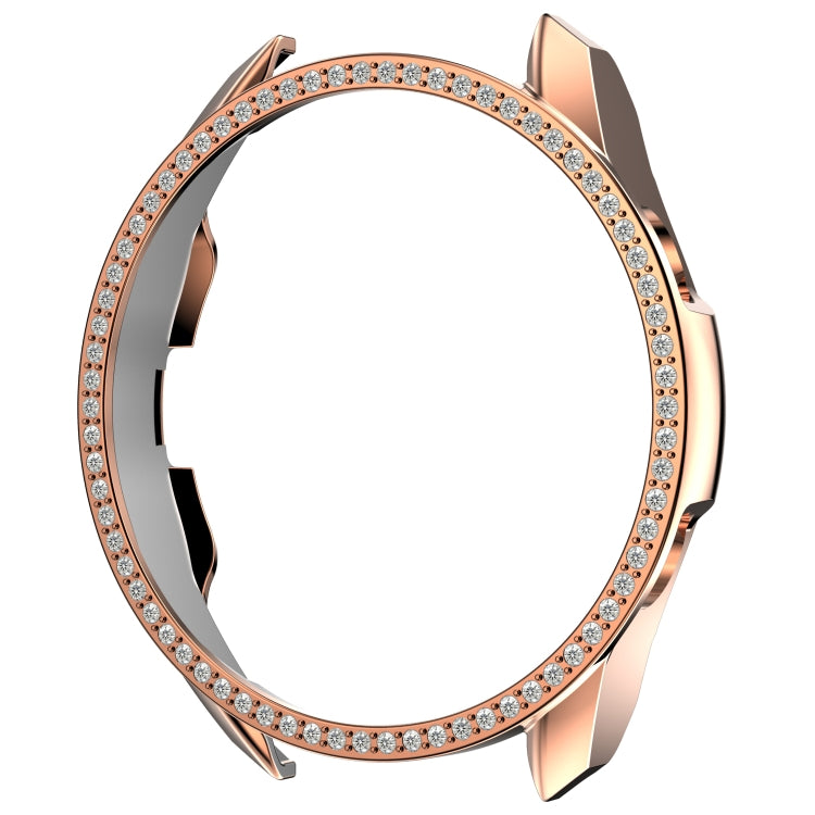 Cassa dell'orologio per PC con diamanti a fila singola, For Samsung Galaxy Watch 3 41mm, For Samsung Galaxy Watch 3 45mm