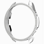 Cassa dell'orologio per PC con diamanti a fila singola, For Samsung Galaxy Watch 3 41mm, For Samsung Galaxy Watch 3 45mm