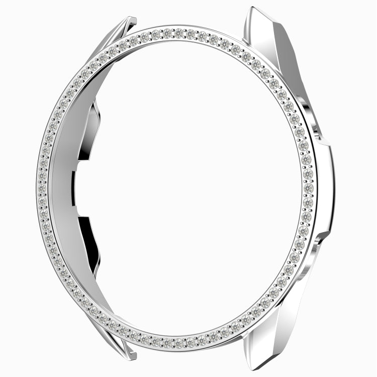 Cassa dell'orologio per PC con diamanti a fila singola, For Samsung Galaxy Watch 3 41mm, For Samsung Galaxy Watch 3 45mm