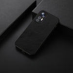 Custodia per telefono in PU con texture Litchi a due colori con foro accurato, For Xiaomi Mi 12 Lite