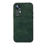 Custodia per telefono in PU con texture Litchi a due colori con foro accurato, For Xiaomi Mi 12 Lite