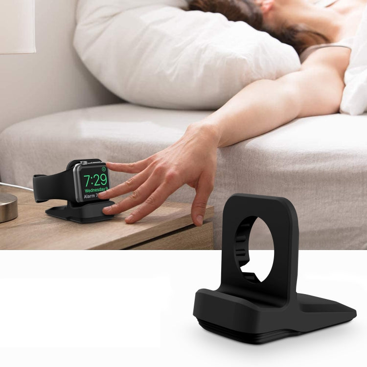 Supporto di ricarica in silicone per Apple Watch