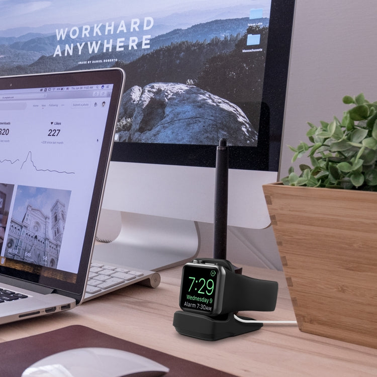 Supporto di ricarica in silicone per Apple Watch