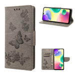 Custodia per telefono in pelle goffrata farfalla, For Xiaomi Redmi 10A, For Xiaomi Redmi 10C, For Samsung Galaxy M23 5G