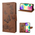 Custodia per telefono in pelle goffrata farfalla, For Xiaomi Redmi 10A, For Xiaomi Redmi 10C, For Samsung Galaxy M23 5G