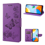 Custodia per telefono in pelle goffrata farfalla, For Xiaomi Redmi 10A, For Xiaomi Redmi 10C, For Samsung Galaxy M23 5G