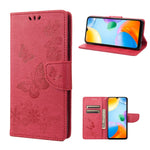 Custodia per telefono in pelle goffrata farfalla, For Xiaomi Redmi 10A, For Xiaomi Redmi 10C, For Samsung Galaxy M23 5G