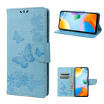 Custodia per telefono in pelle goffrata farfalla, For Xiaomi Redmi 10A, For Xiaomi Redmi 10C, For Samsung Galaxy M23 5G