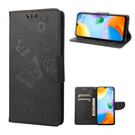 Custodia per telefono in pelle goffrata farfalla, For Xiaomi Redmi 10A, For Xiaomi Redmi 10C, For Samsung Galaxy M23 5G