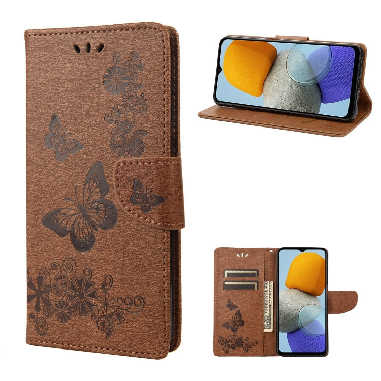 Custodia per telefono in pelle goffrata farfalla, For Xiaomi Redmi 10A, For Xiaomi Redmi 10C, For Samsung Galaxy M23 5G