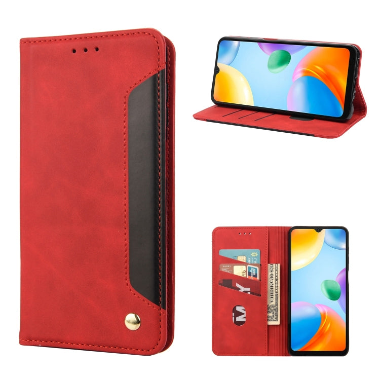 Custodia per telefono in pelle con giunture al tatto, For Xiaomi Redmi 10A, For Xiaomi Redmi 10C, For Samsung Galaxy M23 5G, For Samsung Galaxy M53 5G