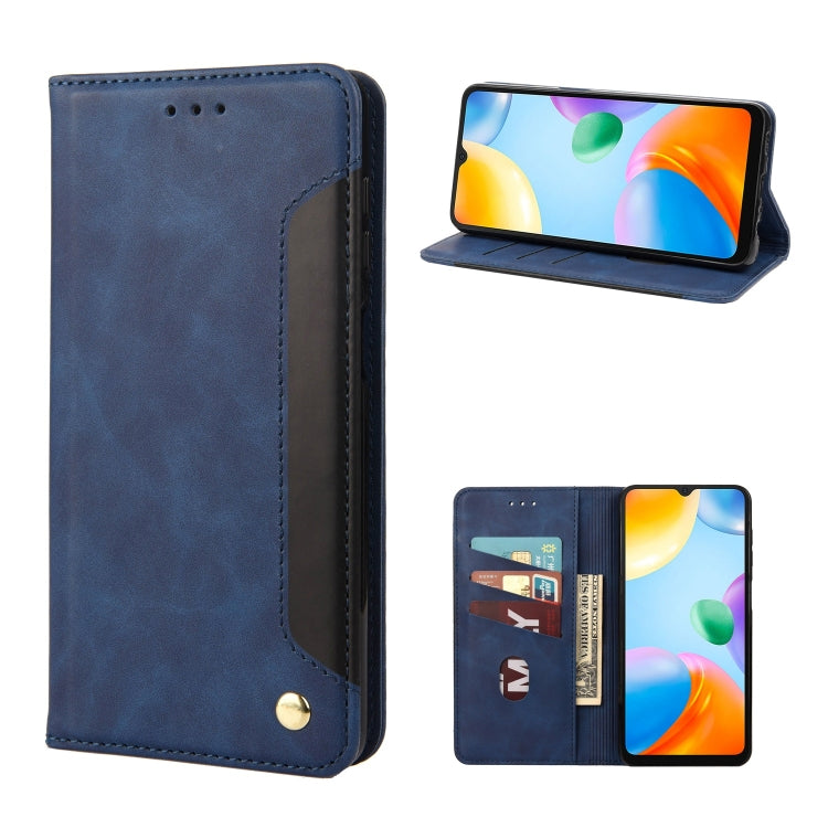 Custodia per telefono in pelle con giunture al tatto, For Xiaomi Redmi 10A, For Xiaomi Redmi 10C, For Samsung Galaxy M23 5G, For Samsung Galaxy M53 5G