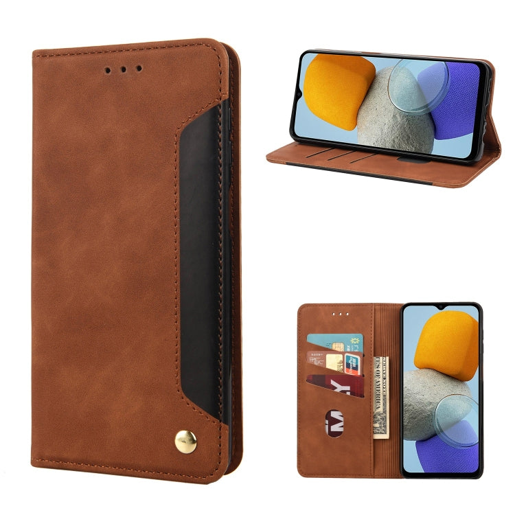 Custodia per telefono in pelle con giunture al tatto, For Xiaomi Redmi 10A, For Xiaomi Redmi 10C, For Samsung Galaxy M23 5G, For Samsung Galaxy M53 5G