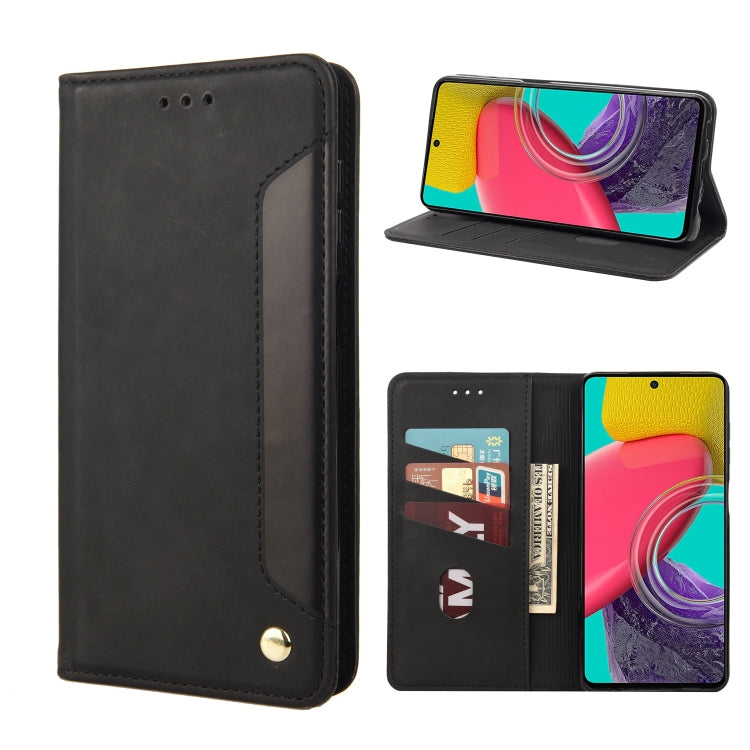 Custodia per telefono in pelle con giunture al tatto, For Xiaomi Redmi 10A, For Xiaomi Redmi 10C, For Samsung Galaxy M23 5G, For Samsung Galaxy M53 5G