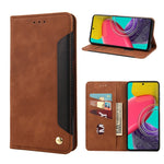 Custodia per telefono in pelle con giunture al tatto, For Xiaomi Redmi 10A, For Xiaomi Redmi 10C, For Samsung Galaxy M23 5G, For Samsung Galaxy M53 5G