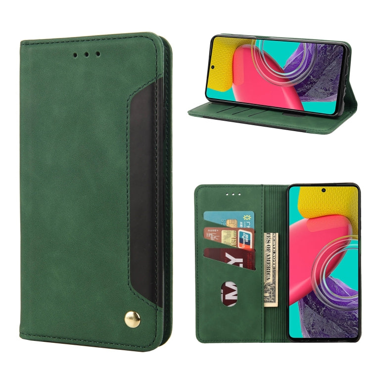 Custodia per telefono in pelle con giunture al tatto, For Xiaomi Redmi 10A, For Xiaomi Redmi 10C, For Samsung Galaxy M23 5G, For Samsung Galaxy M53 5G