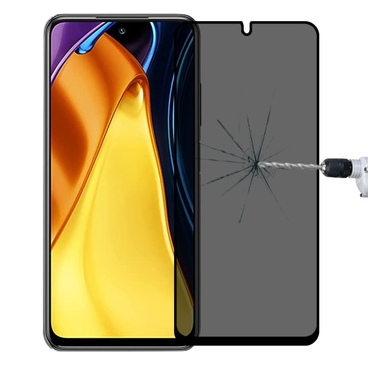 Pellicola in vetro temperato anti-peeping a copertura totale, For Xiaomi Redmi Note 10 Pro(1 PC), For Xiaomi Poco X3 Pro(1 PC), For Xiaomi Poco F3(1 PC), For Xiaomi Poco M3 Pro(1 PC), For Xiaomi Poco F3 GT(1 PC), For Xiaomi Poco X3 GT(1 PC)            ...