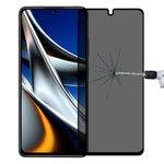Pellicola in vetro temperato anti-peeping a copertura totale, For Xiaomi Redmi Note 10 Pro(1 PC), For Xiaomi Poco X3 Pro(1 PC), For Xiaomi Poco F3(1 PC), For Xiaomi Poco M3 Pro(1 PC), For Xiaomi Poco F3 GT(1 PC), For Xiaomi Poco X3 GT(1 PC)            ...