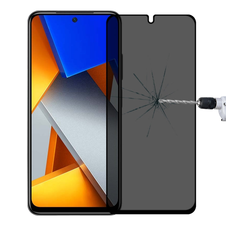 Pellicola in vetro temperato anti-peeping a copertura totale, For Xiaomi Redmi Note 10 Pro(1 PC), For Xiaomi Poco X3 Pro(1 PC), For Xiaomi Poco F3(1 PC), For Xiaomi Poco M3 Pro(1 PC), For Xiaomi Poco F3 GT(1 PC), For Xiaomi Poco X3 GT(1 PC)            ...