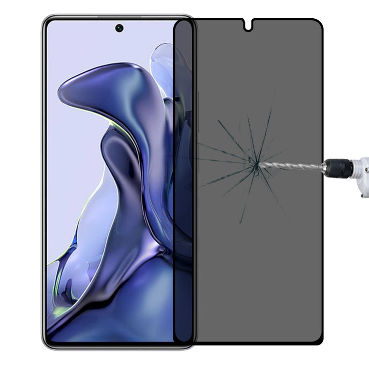 Pellicola in vetro temperato anti-peeping a copertura totale, For Xiaomi Redmi Note 10 Pro(1 PC), For Xiaomi Poco X3 Pro(1 PC), For Xiaomi Poco F3(1 PC), For Xiaomi Poco M3 Pro(1 PC), For Xiaomi Poco F3 GT(1 PC), For Xiaomi Poco X3 GT(1 PC)            ...