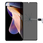 Pellicola in vetro temperato anti-peeping a copertura totale, For Xiaomi Redmi Note 10 Pro(1 PC), For Xiaomi Poco X3 Pro(1 PC), For Xiaomi Poco F3(1 PC), For Xiaomi Poco M3 Pro(1 PC), For Xiaomi Poco F3 GT(1 PC), For Xiaomi Poco X3 GT(1 PC)            ...